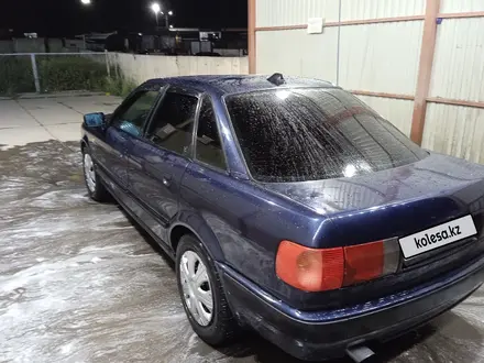 Audi 80 1993 года за 1 650 000 тг. в Шу – фото 5