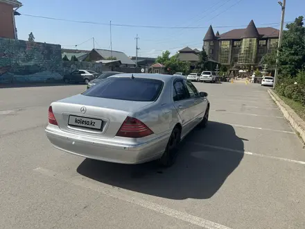 Mercedes-Benz S 500 1999 года за 4 000 000 тг. в Алматы – фото 3