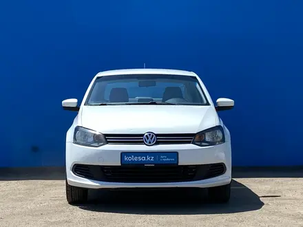 Volkswagen Polo 2014 года за 4 910 000 тг. в Алматы – фото 2