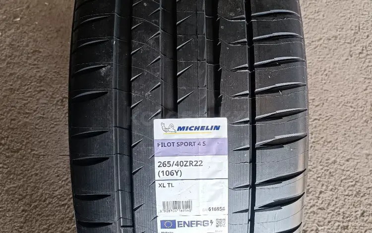 Michelin Pilot sport 4S 265/40 R22үшін225 000 тг. в Алматы