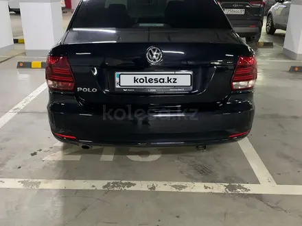 Volkswagen Polo 2018 года за 6 400 000 тг. в Астана – фото 3