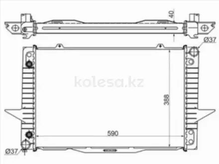 Радиатор за 39 500 тг. в Алматы