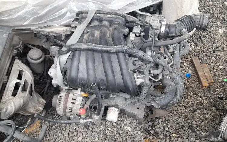Двигатель на ниссан 1.6л HR16 за 300 000 тг. в Алматы