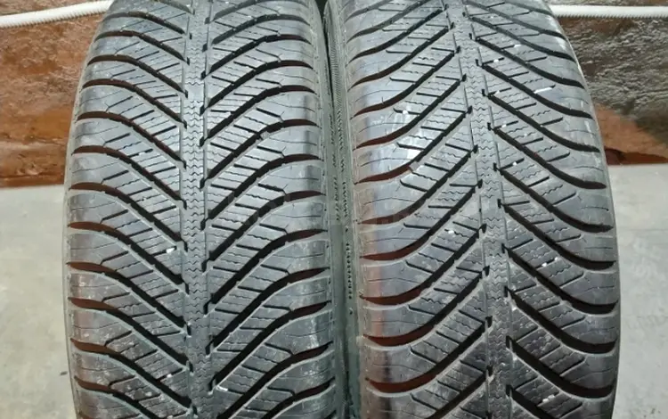 Резина б у 205*60*16 Goodyear, (M + S), 2 шт., б у из Европы. за 25 000 тг. в Караганда