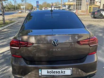 Volkswagen Polo 2021 года за 8 350 000 тг. в Костанай – фото 5