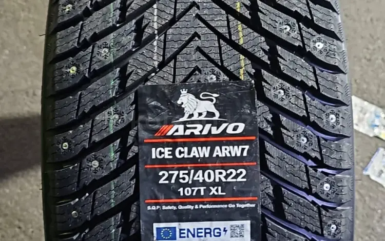 275 40 R22 Arivo Ice Claw ARW7 (шип) за 700 000 тг. в Астана