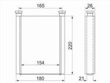 Радиатор печки, радиатор отопителя салонаfor2 130 тг. в Караганда