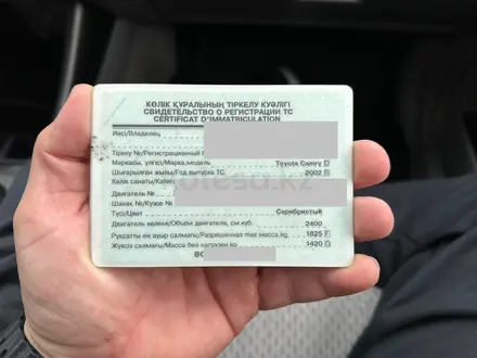 Toyota Camry 2002 года за 3 900 000 тг. в Караганда – фото 22