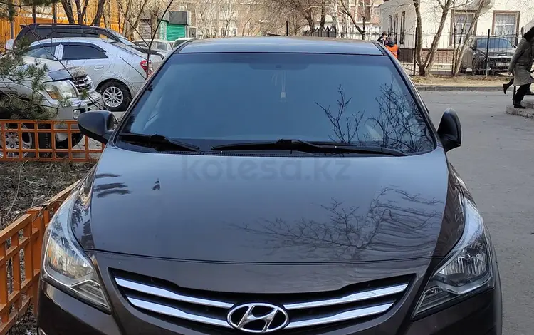Hyundai Solaris 2015 года за 6 500 000 тг. в Астана