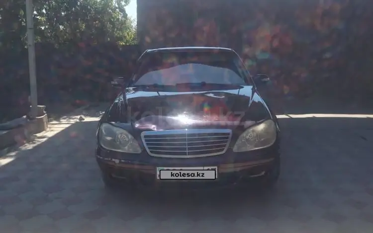 Mercedes-Benz S 320 2002 годаүшін3 500 000 тг. в Шымкент