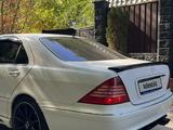 Mercedes-Benz S 500 2002 годаүшін5 500 000 тг. в Алматы – фото 5