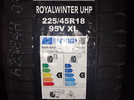 225/45R18 Royal Black Royal Winter UHP за 30 500 тг. в Алматы