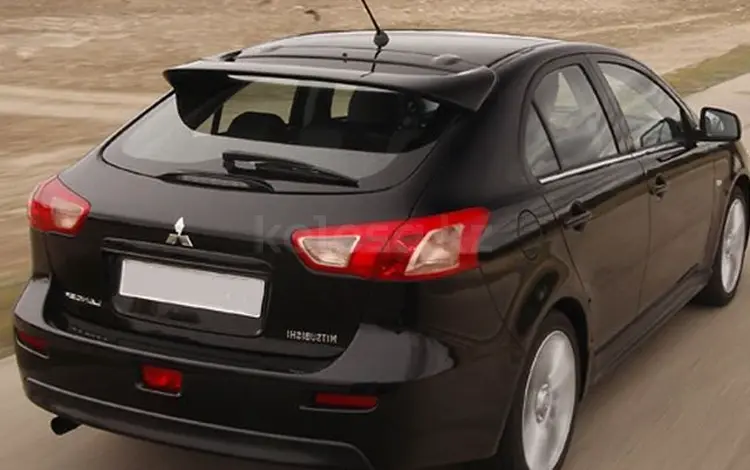 Бампер задний на mitsubishi lancer x sportback хетч за 60 000 тг. в Алматы