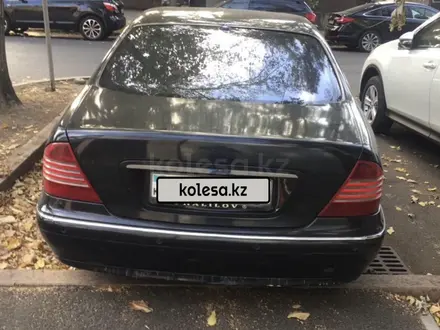 Mercedes-Benz S 500 1999 года за 2 200 000 тг. в Алматы – фото 3