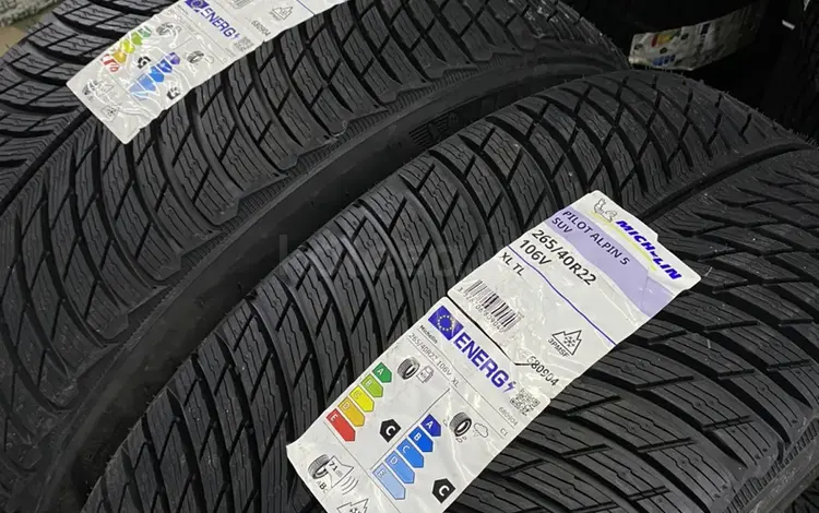 265/40R22 Michelin Pilot Alpine 5 SUV за 237 000 тг. в Алматы