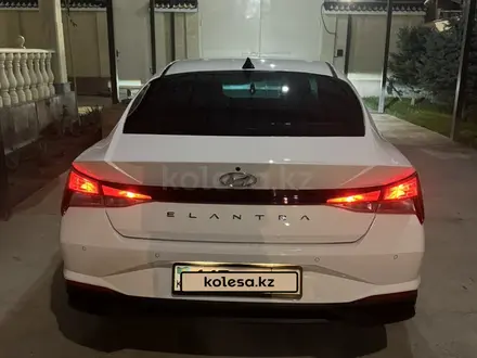 Hyundai Elantra 2023 года за 10 200 000 тг. в Тараз – фото 3