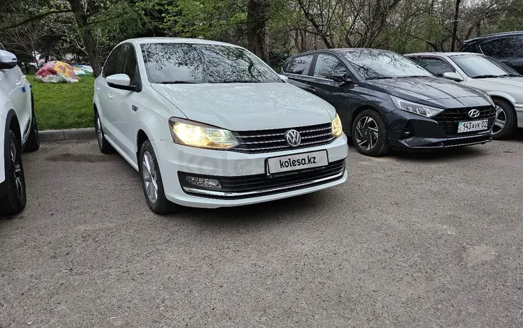 Volkswagen Polo 2018 года за 6 850 000 тг. в Алматы