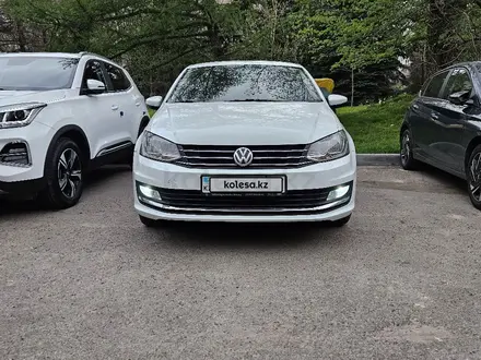 Volkswagen Polo 2018 года за 7 100 000 тг. в Алматы – фото 3