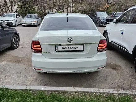 Volkswagen Polo 2018 года за 6 850 000 тг. в Алматы – фото 4
