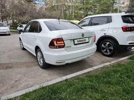 Volkswagen Polo 2018 года за 6 850 000 тг. в Алматы – фото 5
