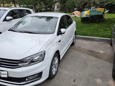 Volkswagen Polo 2018 года за 7 100 000 тг. в Алматы – фото 7