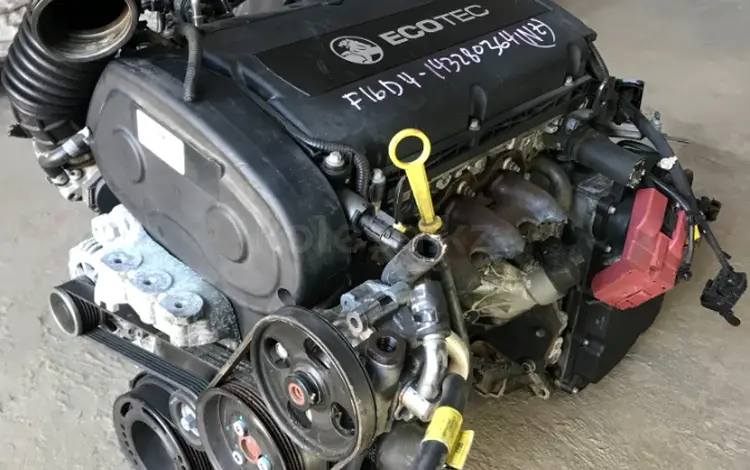 Двигатель CHEVROLET F16D4 1.6 за 650 000 тг. в Костанай
