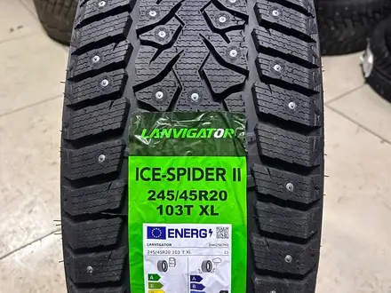 245/45 R20 Lanvigator Ice Spider II шипованные за 53 000 тг. в Астана