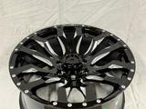 FUEL R20x9J 6x139, 7 ET20 D110, 1 Black + Milling за 450 000 тг. в Алматы – фото 2