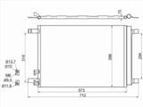 Радиатор кондиционера за 24 850 тг. в Шымкент