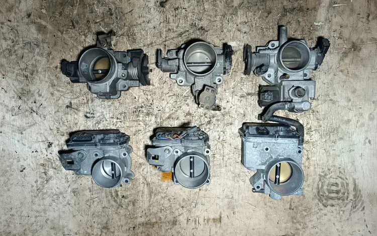 Дроссельная заслонка Mazda дроссель B3 B5 B6 FS FP KL KF BP LF L3 L5 JE PE за 12 000 тг. в Караганда