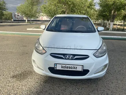 Hyundai Solaris 2011 года за 4 500 000 тг. в Байконыр – фото 13