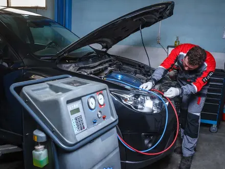 Заправка Автокондиционера + Диагностика Автосервис Профессиональная Заправ в Алматы