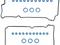 Прокладки крышки клапанов jeep за 15 000 тг. в Астана