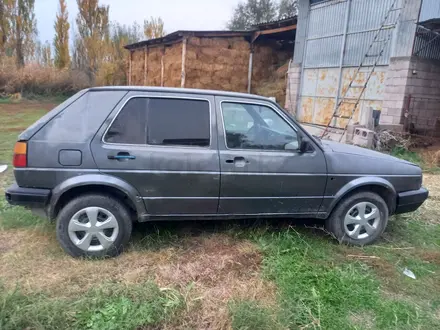 Volkswagen Golf 1988 года за 750 000 тг. в Кордай – фото 2