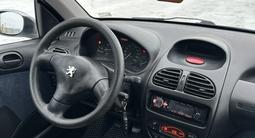 Peugeot 206 1999 года за 2 200 000 тг. в Костанай – фото 4