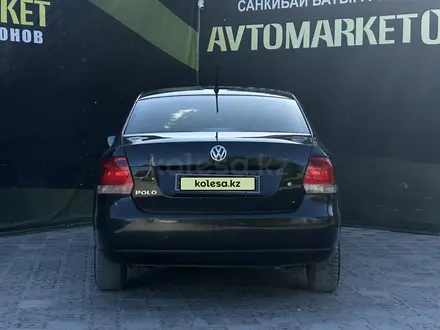 Volkswagen Polo 2014 года за 4 590 000 тг. в Актобе – фото 5