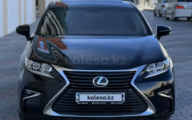 Lexus ES 250 2018 года за 17 800 000 тг. в Актау