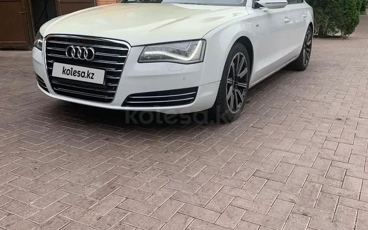Audi A8 2012 года за 7 500 000 тг. в Алматы