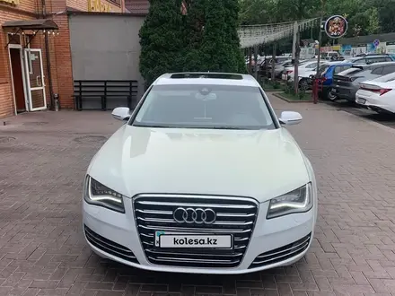 Audi A8 2012 года за 7 500 000 тг. в Алматы – фото 13