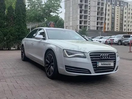 Audi A8 2012 года за 7 500 000 тг. в Алматы – фото 2