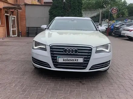 Audi A8 2012 года за 7 500 000 тг. в Алматы – фото 5