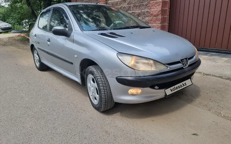 Peugeot 206 2003 годаүшін1 300 000 тг. в Алматы