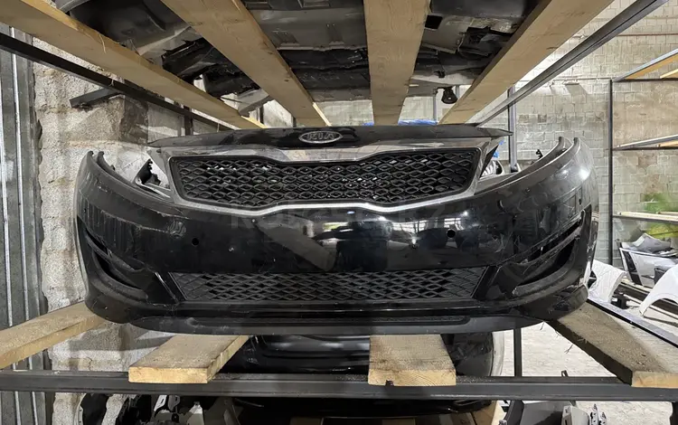 Передний бампер киа к5 2013-15 за 10 000 тг. в Шымкент