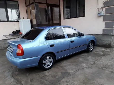 Hyundai Accent 2003 года за 2 300 000 тг. в Тараз – фото 13