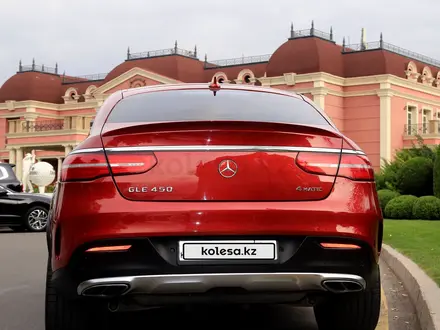 Mercedes-Benz GLE Coupe 450 AMG 2016 года за 24 000 000 тг. в Алматы – фото 9