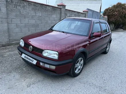 Volkswagen Golf 1995 года за 2 150 000 тг. в Тараз – фото 3