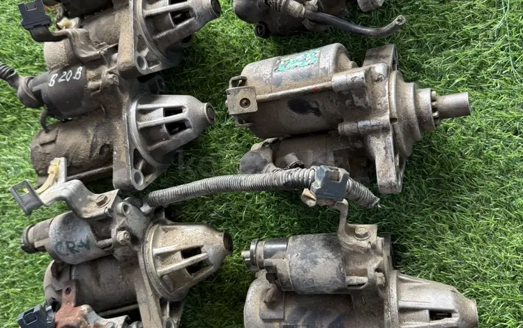 Стартер б/у оригинал B20B Honda CR-V Хонда СРВ объем 2.0 литр за 20 000 тг. в Алматы