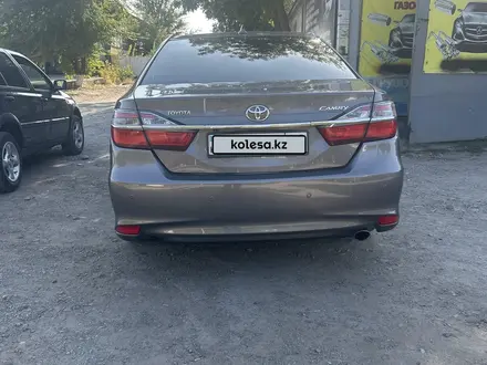 Toyota Camry 2015 года за 11 000 000 тг. в Тараз – фото 3