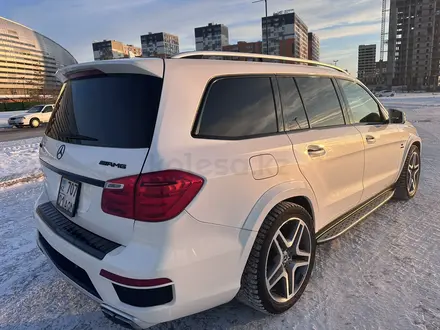 Mercedes-Benz GL 63 AMG 2013 года за 25 000 000 тг. в Астана – фото 8