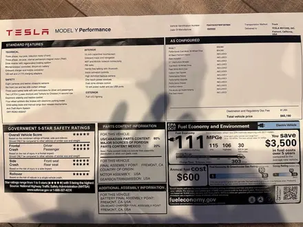 Tesla Model Y 2022 года за 18 000 000 тг. в Алматы – фото 19